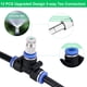 thumbnail image 5 of RV Sistema de nebulización, sistema de riego de 10 m, sistema de nebulización para exteriores, sistema de refrigeración ideal para cenador, jardín, patio, 12 boquillas (negro), 5 of 5
