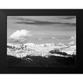 thumbnail image 2 of Adams, Ansel 18x14 Black Modern Framed Museum Art Print Titled - View at timberline, dark foreground, light snow capped mountain, gray sky, in Rocky Mountain Nationa, 2 of 5