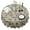 Beige Bigfoot And, variant on Green Bigfoot and Campfire Pattern Round Tablecloth 60"x60",Wrinkle Wipeable Table Cloth for Kitchen Dining Room Picnic Patio Party