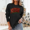 thumbnail image 4 of Merry Christmas Sweatshirts for Women Vintage Christmas Tree Graphic Shirt Xmas Holiday Casual Long Sleeve Pullovers, 4 of 7