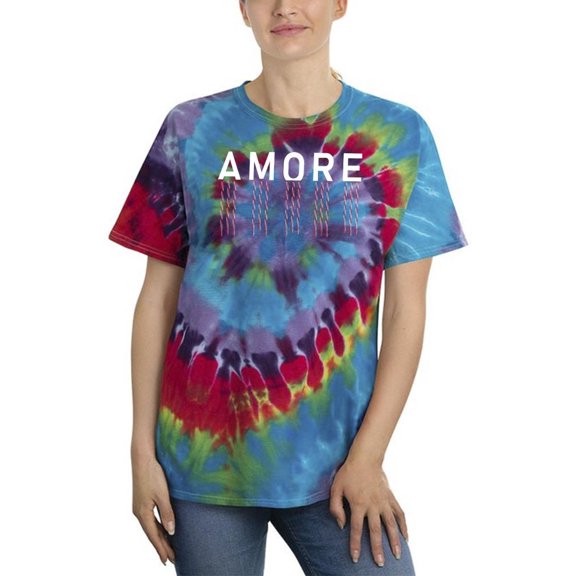 Slogan Amore W Tassel Tie Dye Spiral Women -Image by Shutterstock, Female XX-Large