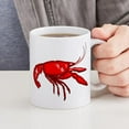 thumbnail image 4 of CafePress - Louisiana Crawfish Mug Mugs - 11 oz Ceramic Mug - Novelty Coffee Tea Cup, 4 of 4