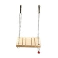 thumbnail image 3 of Juguete de columpio para hámster, juguete de fitness para hámster, juguete de percha de madera para masticar, soporte para hámster, juguete de percha Estilo B, 3 of 8