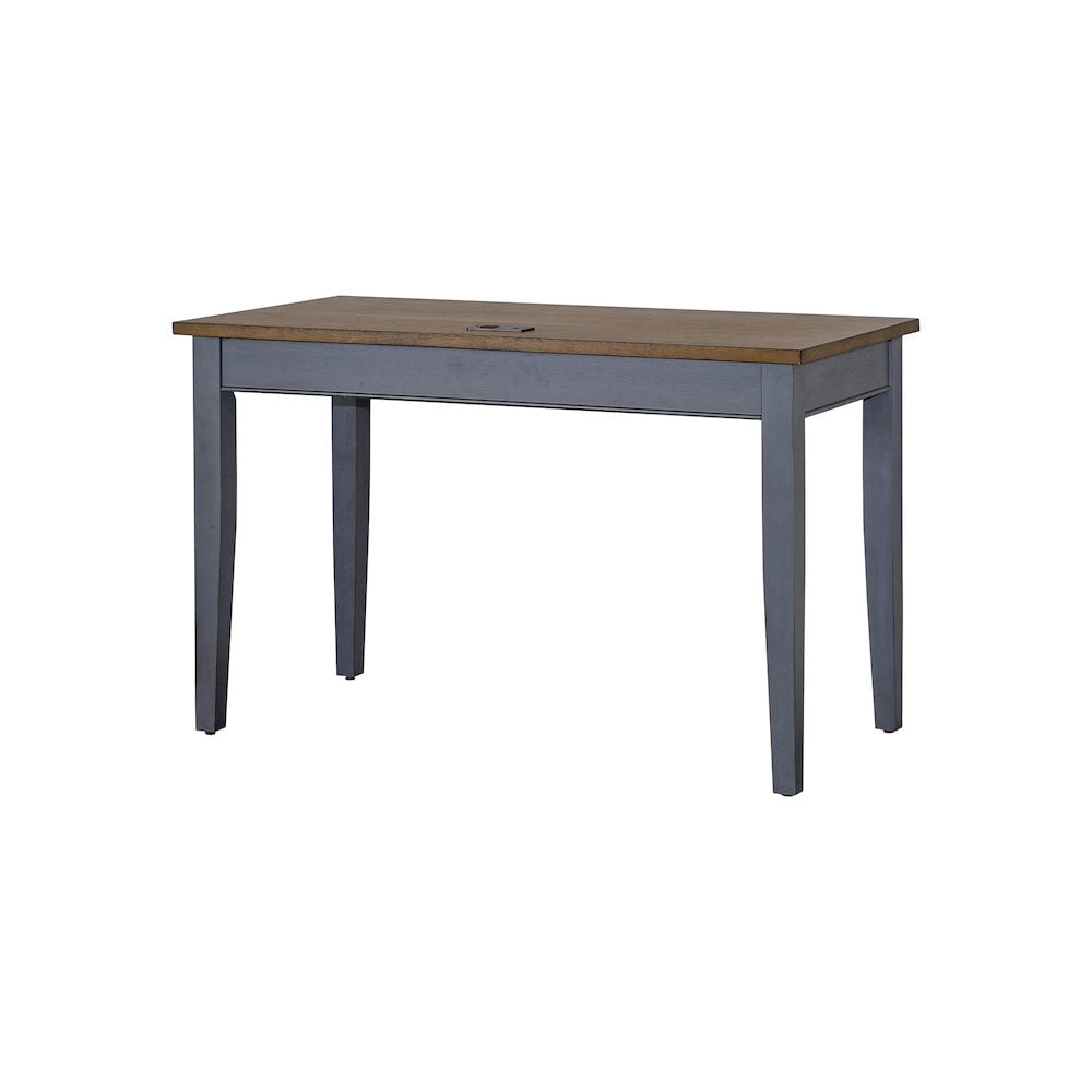 Farmhouse Wood Writing Desk Writing Table Blue Wood