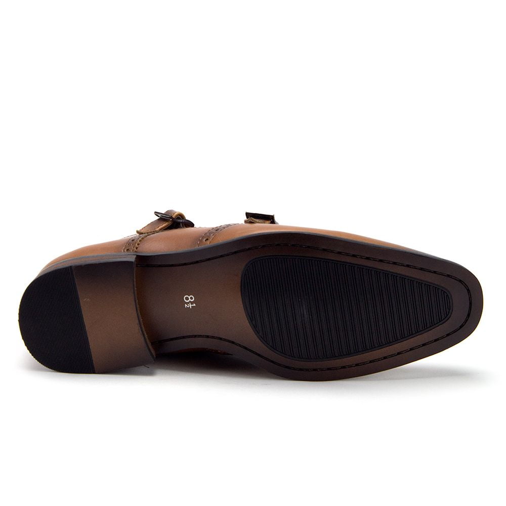 J aime Aldo Men s C 390 Wing Tip Double Monk Strap Loafers Dress