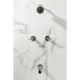 thumbnail image 3 of Kingston Brass KBX8146KNL Convergent Double-Handle Tub and Shower Faucet with Knurled Handle, Polished Nickel, 3 of 7