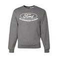 thumbnail image 2 of Wild Bobby, Ford Motors an American Classic, Cars and Trucks, Unisex Crewneck Graphic Sweatshirt, Heather Grey, Medium, 2 of 4