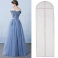 thumbnail image 2 of Muyoka Bolsa para vestido de novia de 180cm, fundas para ropa con cremallera, fundas antipolvo para ropa, bolsa de almacenamiento para traje de hombre/mujer para guardarropa/organizadores de viaje Muyoka Hogar, 2 of 7