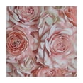 thumbnail image 4 of Acheng Flowers Roses Detailed Painting Square Tablecloth with Elastic Edge 100% Polyester Fiber 46*46, 4 of 8