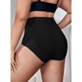 thumbnail image 2 of Plus Honeycomb Textured Shapewear Panty, 2 of 5
