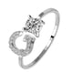 thumbnail image 4 of Minnieouse Anillo abierto con letras mayúsculas, anillos elegantes reutilizables para interiores y exteriores, fiesta en casa, joyería de oficina, regalo Type3 NO3 Minnieouse AP0276-07, 4 of 5
