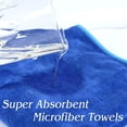 thumbnail image 3 of Toalla de microfibra para gimnasio, toalla deportiva, toalla de viaje, secado rápido, ligera, ultrasuave, superabsorbente, 30 x 70 cm, paquete de 3, 3 of 5