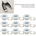 thumbnail image 4 of Eyelet Button, Eyelet Buckle,  Easy To Use Metallic Grommet Handicraft For DIY Craft Black,White, 4 of 8