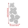 thumbnail image 2 of Die Cuts for Card Making, Ouginx Flowers Metal Cutting Dies DIY Die Cutters Die Stencils for Scrapbooking, Embossing & More, 2 of 5