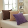 thumbnail image 3 of [IN2XT1-02] Set of 2 Velvet Stripe Throw Pillow (With/Without Inserts) 7 size options, 3 of 10