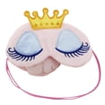 thumbnail image 1 of Miangastore Eyeshade Pink Coral Fleece 1Pcs 6.3 x 3.5 Inch, 1 of 5