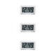 thumbnail image 1 of Bewildely mini coche reloj soporte autoadhesivo vehículo electrónico reloj digital blanco Type1 NO1, 1 of 1