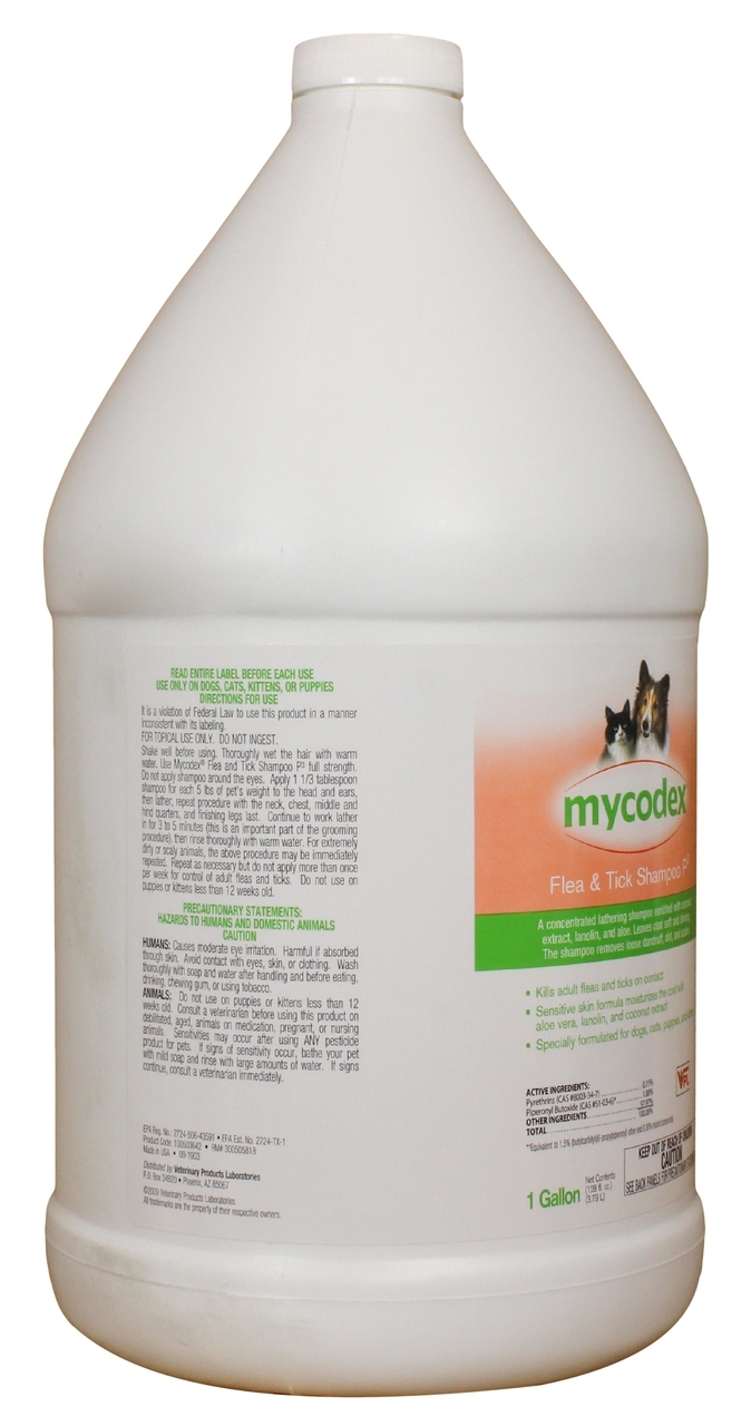 mycodex flea and tick shampoo