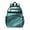 Teal Marble Gold, variant on White Gold Marble Pattern Backpack for School,Cute School Bag,Schoolbag with Adjustable Shoulder Straps & Padded Back,15.25"x11.5"x5.25"