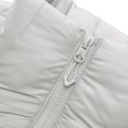 thumbnail image 6 of YgkuHd Men's Winter Hooded Windproof Thickened Puffer Jacket Solid Color Spliced Quilted Casual Zip Up Coat for Outdoor Daily Commute Wear, 6 of 7