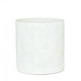 thumbnail image 2 of MDR Trading AB-32-MOSAIC-605-MD-Q01 5 in. Tiled Pattern Hurricane Candle Holder - Pearl White - Medium, 2 of 2