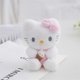 thumbnail image 1 of Porte-clés Kawaii Sanurgente pour filles, Hello Kitty, plusieurs couleurs, porte-clés beurre en peluche, pendentif pour sac d'école, accessoire jouet, cadeau mignon, 12cm, 1 of 4