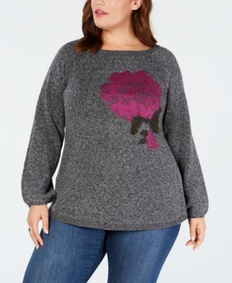 Style u0026 Co. Womens Plus  Gray - Walmart.com