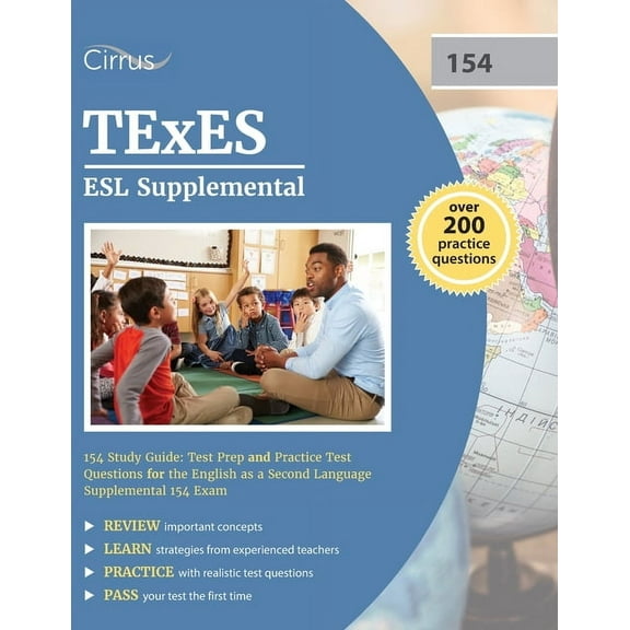 TExES ESL Supplemental 154 Study Guide: Test Prep and Practice Test Questions for the English as a Second Language Suppl, (Paperback)