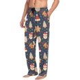 thumbnail image 4 of HPINK-T Xmas Gingerbreads Pajama Pants for Men Pajama Bottoms Mens Pjs Sleep Lounge Pants with Pockets, 4 of 7