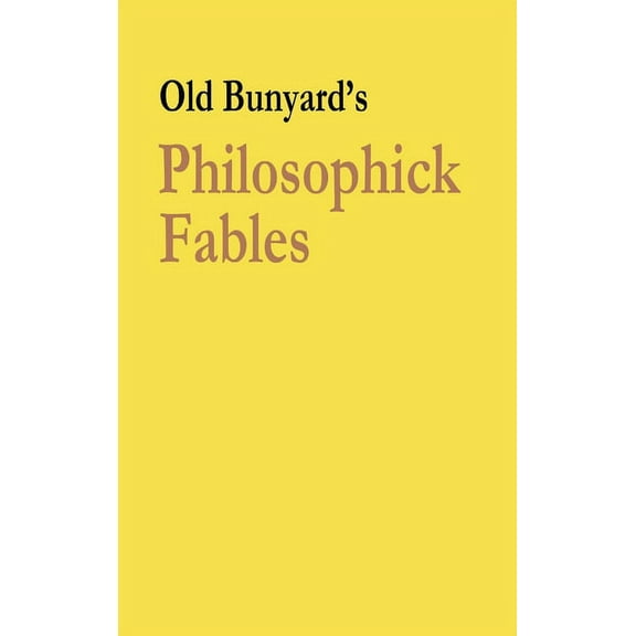 Philosophick Fables, (Hardcover)