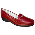 thumbnail image 1 of Zapato Casual Confort Dama Piel Borrego Herraje Acojinado 22/27 Rojo Enco Footwear Casual Herraje Zapato Piel Borrego confort Color Rojo, 1 of 6