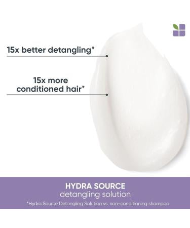 Matrix Biolage Hydrasource 33.8 oz shampoo and 33.8 oz Detangling Solution conditioner Set