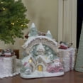 thumbnail image 2 of Northlight LED Lighted Snowy Winter Village "Merry Christmas" Decoration - 16.5", 2 of 5