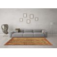 thumbnail image 3 of Ahgly Company Indoor Rectangle Abstract Brown Modern Area Rugs, 5' x 7', 3 of 4
