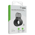 thumbnail image 2 of Belkin Apple AirTag Secure Holder with Key Ring Cases 4-Pack Black, 2 of 10