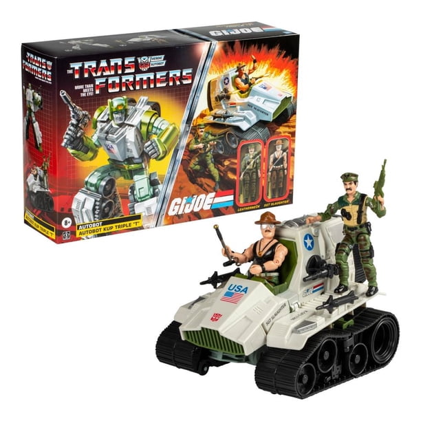 Figura de Acción Hasbro Transformers Transformers / G.I. JOE Autobot Triple T