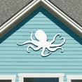 thumbnail image 4 of Outdoor Octopus Wall Art – PVC Coastal Beach House Decoration – Octopus Sign – Weatherproof Nautical Wall Hanging – Ocean-Inspired Home Decor, 3 Foot, 4 of 12