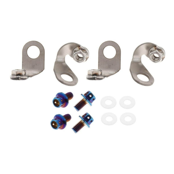 pitrice 2x Universal Brake System Air Cooling Mounting Kit Accessories