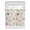 Brown Yellow, variant on Half Window Curtain 36 Inches Long, Retro Spring Floral Window Treatment Curtain Drapes, Brown Butterfly Botanical Small Tier Curtains for Bathroom Over Sink, 27.5"x36", 2 Panels