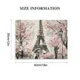 thumbnail image 3 of Orinice Eiffel Tower Flowers Fine Art Aesthetic Poster & Print Wall Painting for Classroom Kitchen Office Farmhouse Bathroom Room Decor Pictures Wall Canvas Art Living Room Bedroom Home Office, 3 of 6