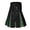 E242 Green, variant on Ladies Skirts High Waist Pleated Mini Skirts Summer Striped Fashion Kilt Style Adult Skirts Size S Green