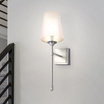 Luxury Traditional Wall Sconce, Brushed Nickel, ULB2360