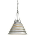 thumbnail image 4 of POINT DUME® Surfrider Collection Galvanized Finish Large Pendant, 4 of 4