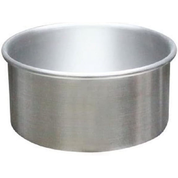TrueCraftware- 6" X 3" Aluminum Round Layer Cake Baking Pan 1.0MM- Bakeware for Cake Pizza Layer Cake Pans Easy Releasing Cake Baking Pans Circle Cake Pans Cake Tin Cheesecake Mold