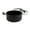 Black, variant on Infuse 8Qt Nonstick Aluminum Covered Family Cooker Soup Stock Pot, Red