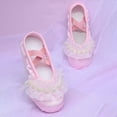 thumbnail image 2 of Godom Sneakers for Girls Glitter Sneakers Princess Fashion Casual Sports Shoes Toddler/Little/Big Kid, 2 of 4