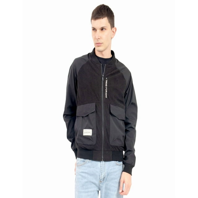 Chamarra Quarry Regular fit Boomber con Bolsillos Cargo Para Hombre