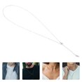 thumbnail image 2 of Miangastore Stainless Steel Extension Chain Silver 1Pack 19.7In, 2 of 8