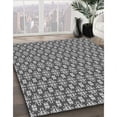 thumbnail image 3 of Ahgly Company Machine Washable Indoor Rectangle Transitional Gray Cloud Gray Area Rugs, 3' x 5', 3 of 7