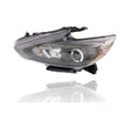 thumbnail image 4 of Headlight Assembly - Cooling Direct Fit/For 260109HS4A, 260609HS4A 16-18 Nissan Altima Sedan - Halogen With Smoke Bezel (Without LED Daytime Running Light), Pair Left Driver + Right Passenger Set, NSF, 4 of 4